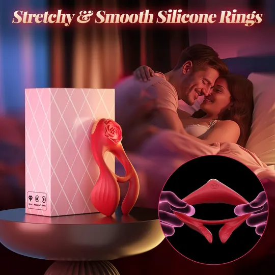 10002-19_540x 😍2026 Epic Vibrating Cock Ring🎁-🌹Rose Clitoral Stimulator💖 - Image 1